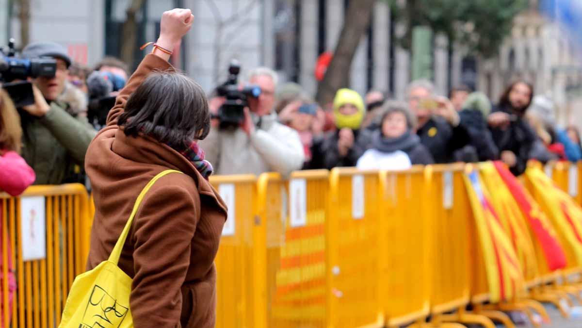 L’exdiputada de la CUP defensa que van guanyar un referèndum que van voler el 80% dels catalans