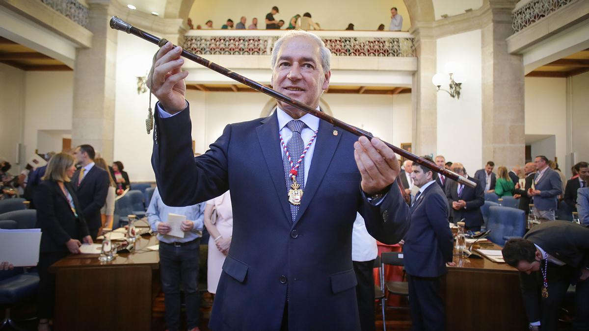 La última toma de posesión de Tomé en Lugo, en 2023