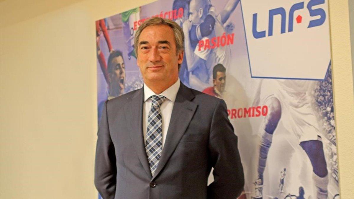 Javier Lozano, presidente de la LNFS