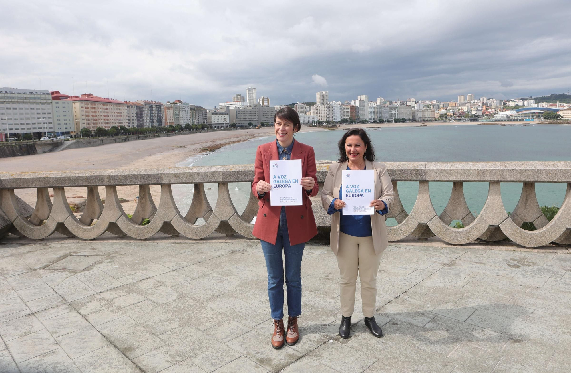 Ana Pontón y Ana Miranda presentan en A Coruña el programa del BNG para las elecciones europeas