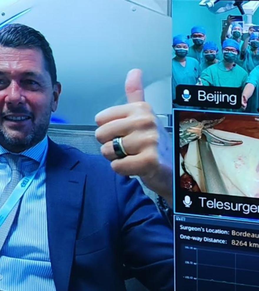 De Burdeos a Pekín: un médico catalán opera de un tumor en el riñón a 8.000 kilómetros de distancia