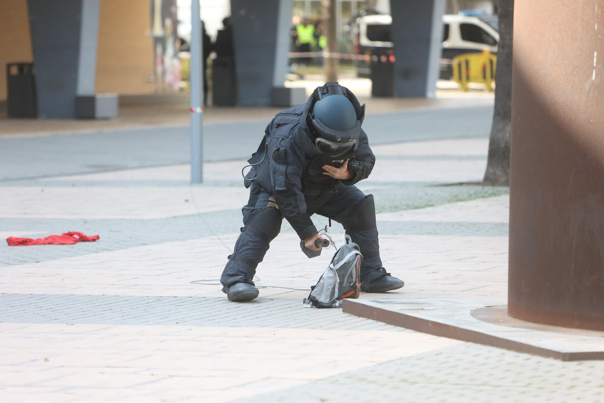 La Universidad de Alicante realiza un simulacro de ataque terrorista en sus instalaciones