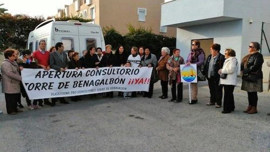 Concluyen las protestas para exigir la apertura del consultorio en Torre de Benagalbón