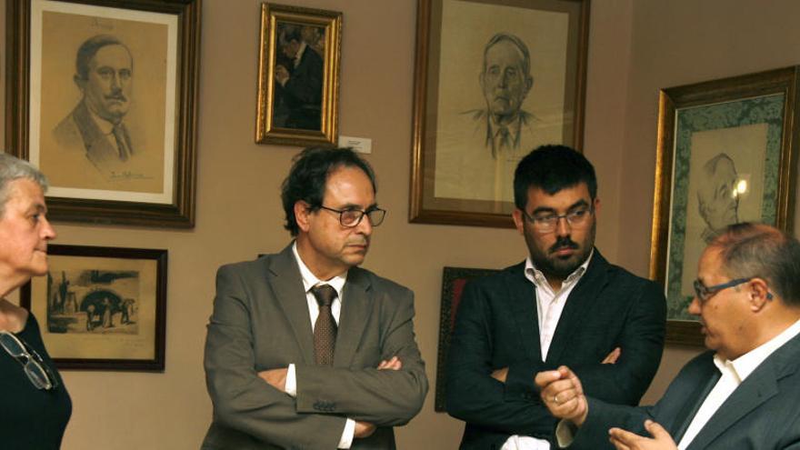 Soler visita la Casa Museo Azorín en el aniversario del nacimiento del escritor