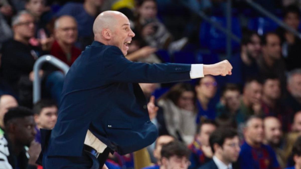 Joan Peñarroya, satisfecho con sus jugadores