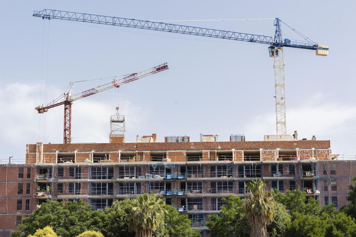 El sector de la construcción lidera la creación de empresas en la Comunitat Valenciana.