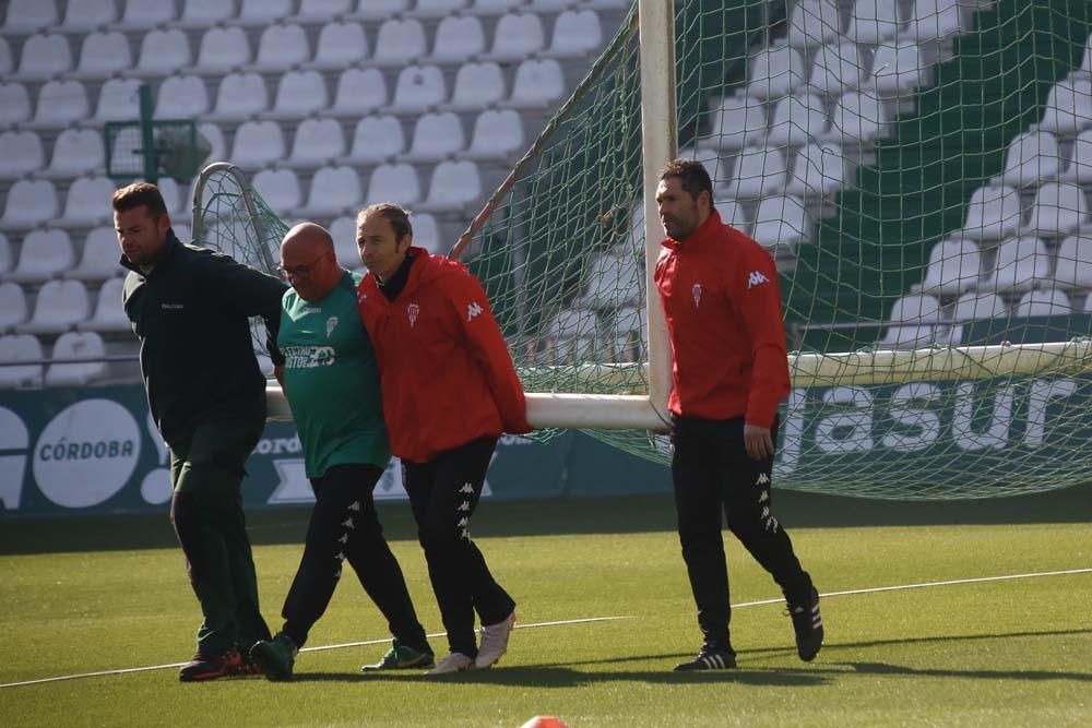 Entrenamiento del Córdoba de puertas abiertas