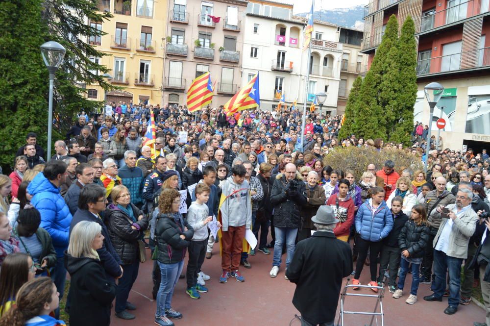 Concentració massiva a Berga