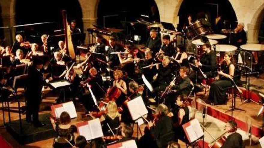 Imagen de archivo de un concierto de la Orquestra Simfònica de les Illes Balears.