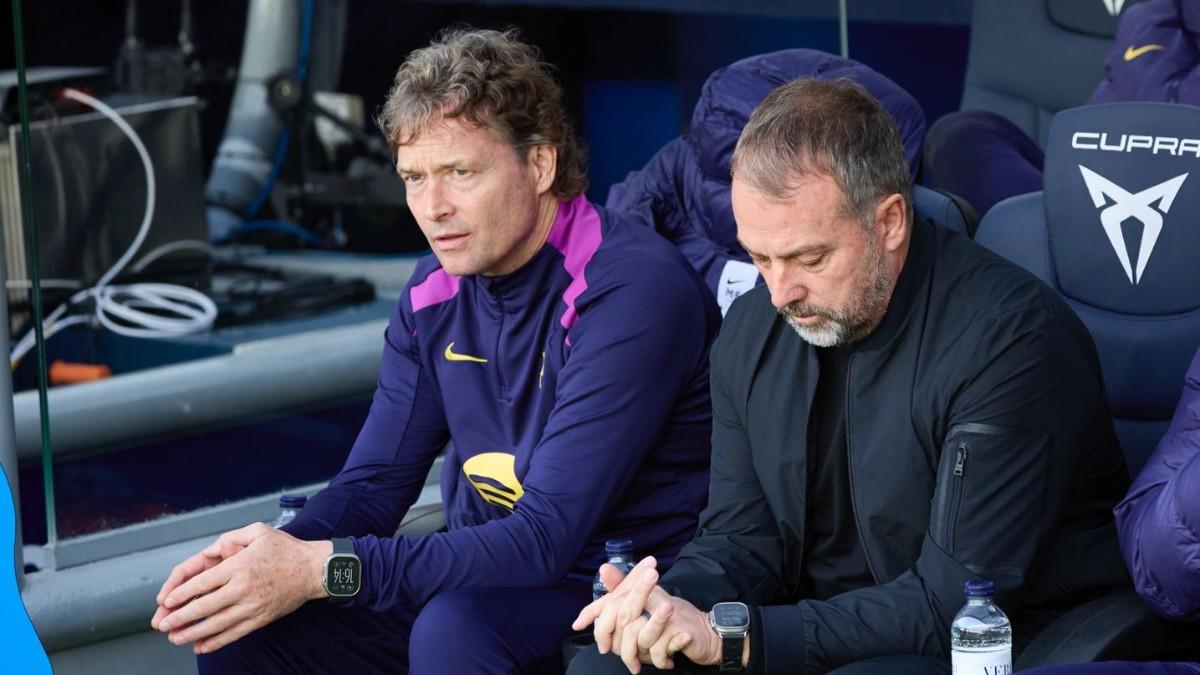 Hansi Flick y Marcus Sorg