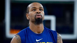 Kevin Punter, durante un entrenamiento con el Barça