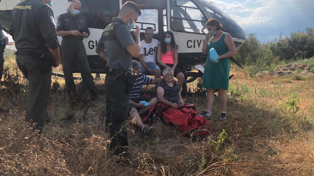 Encuentran en Cabanes a una mujer de 85 años que estaba desaparecida desde el jueves