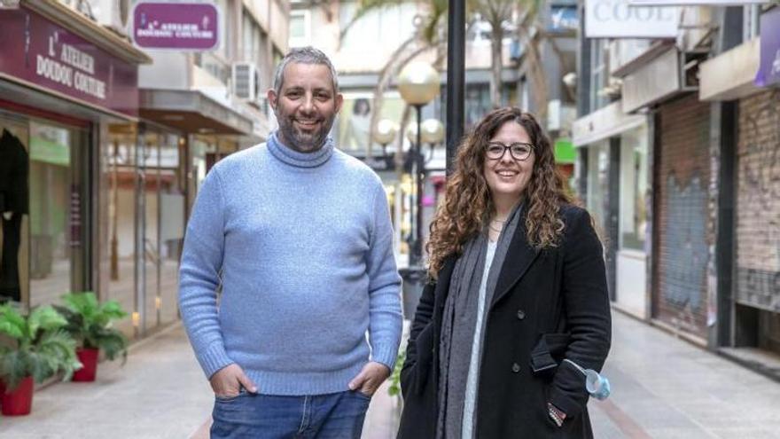 Antoni Barceló y Maria Gibert, presidente y gerente de Habtur, ayer en Palma.