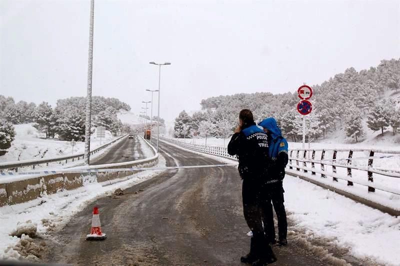 Nevadas en Aragón