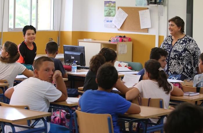 Inicio del curso escolar en Málaga