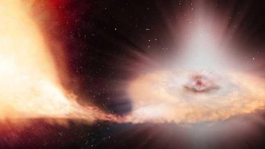 Explosión de una supernova de tipo Ia //ESA/ATG medialab/C.Carreau