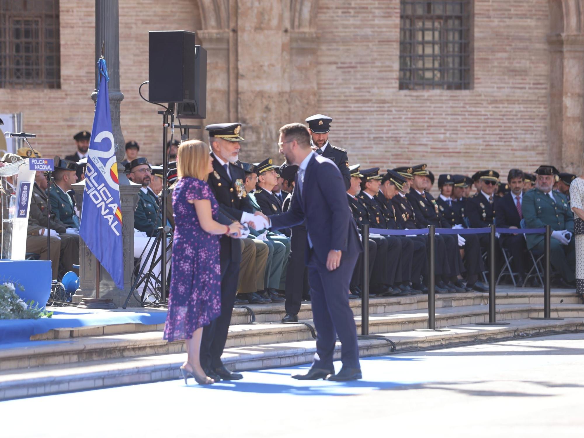 La Policía Nacional de Valencia celebra el Día de los Santos Ángeles Custodios
