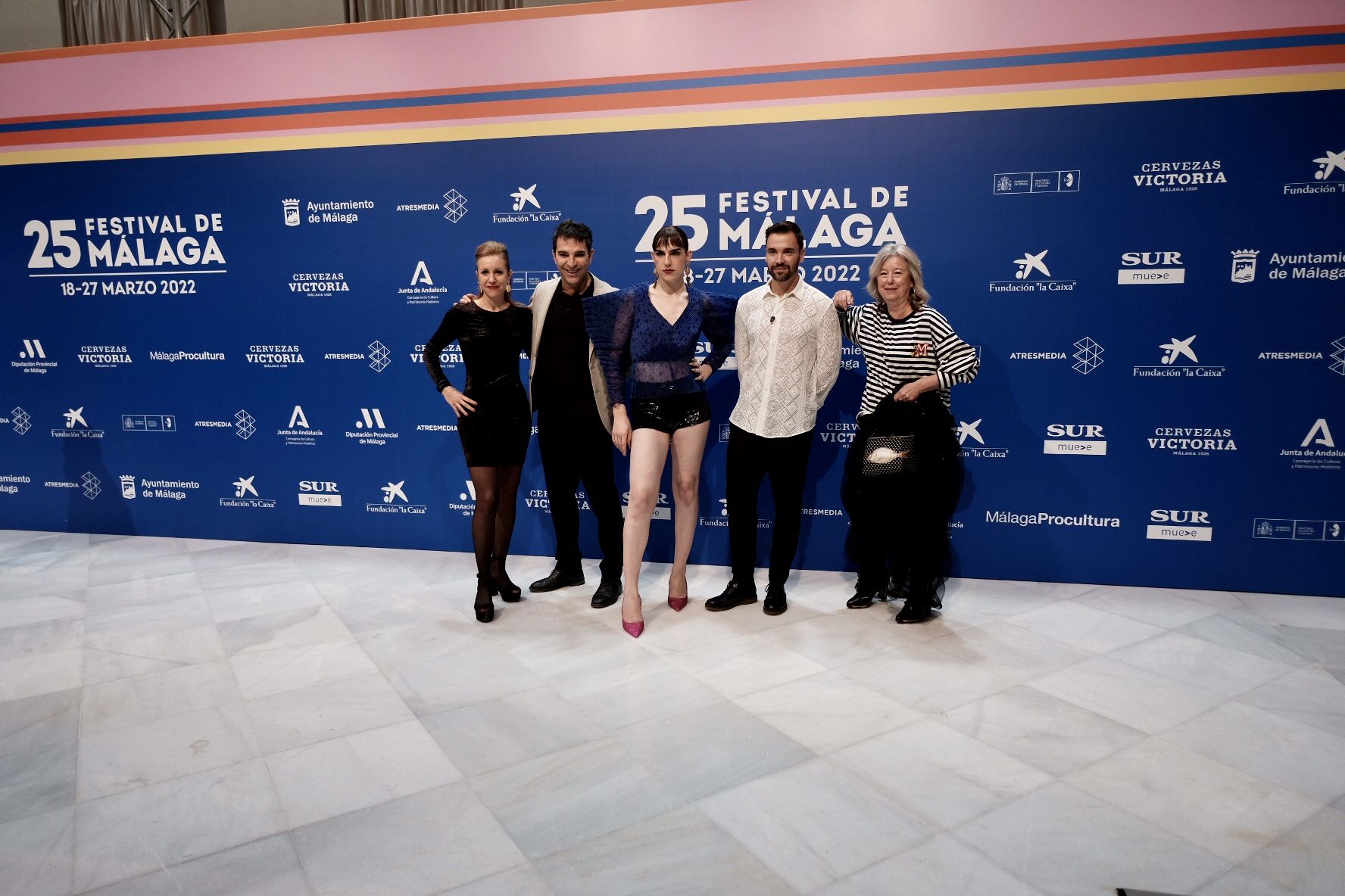 Alfombra roja de la gala de clausura del Festival de Cine de Málaga