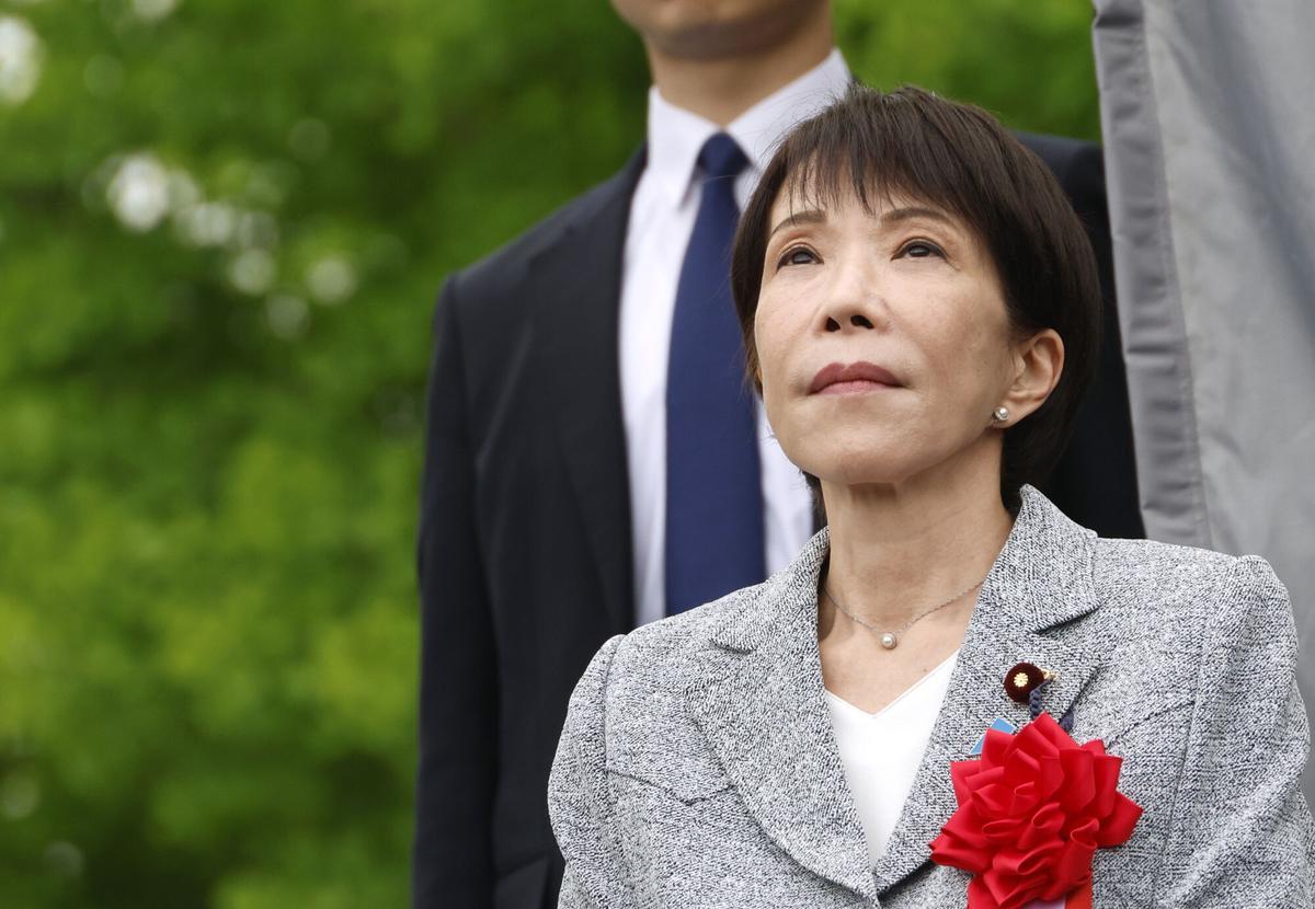 La primera minista de Japón, Sanae Takaichi
