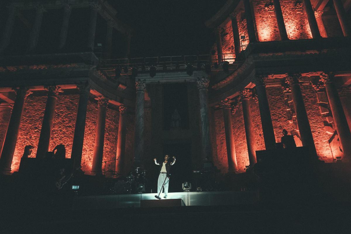 El concierto de Marlon y Álvaro de Luna en el teatro Romano, en imágenes