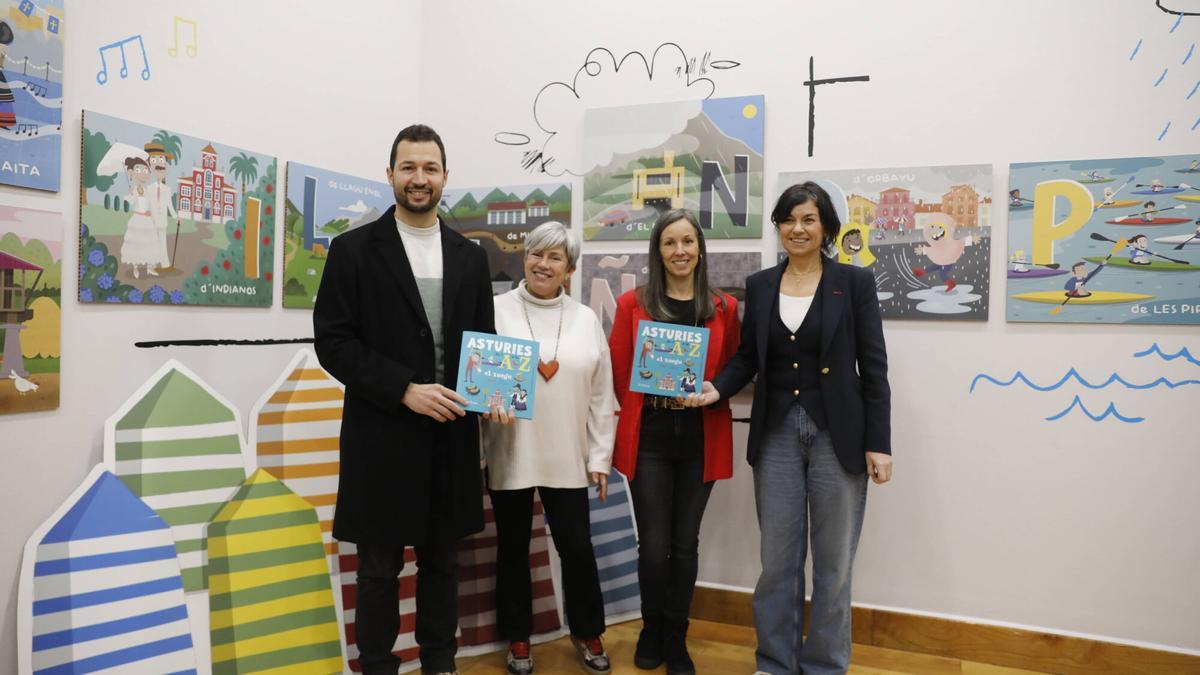 VÍDEO: La exposición “Asturies de l’A a la Z” abre el año cultural en el Antiguo Instituto de Gijón: “No podemos olvidar la importancia en la normalización lingüística”
