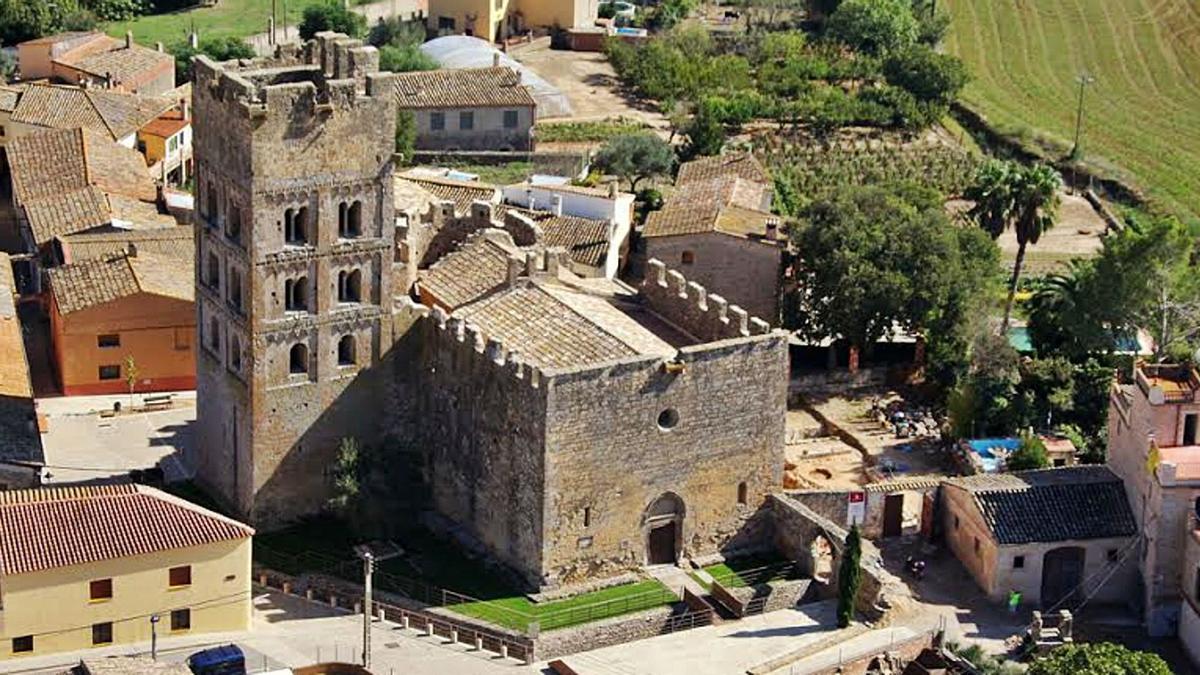 El monestir de Sant Miquel. | AJUNTAMENT DE SANT MIQUEL DE FLUVIÀ