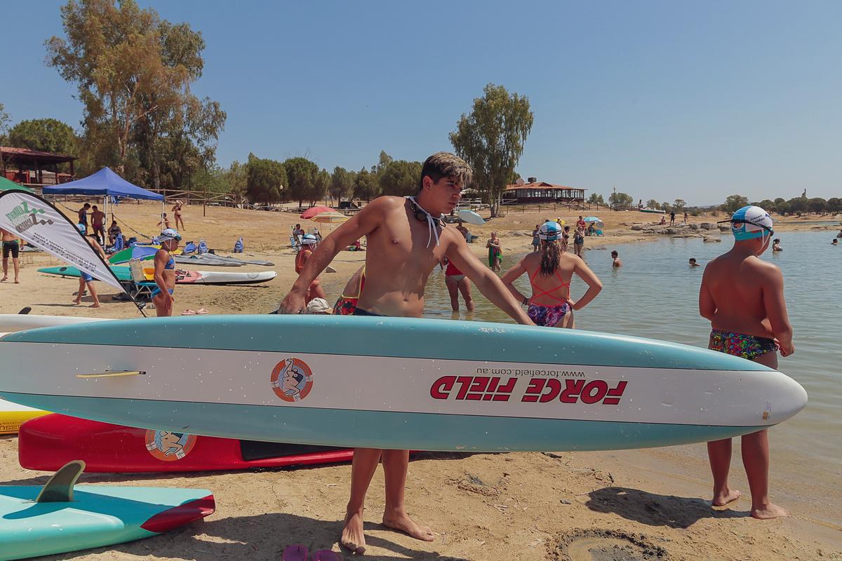 Bañistas en Proserpina.