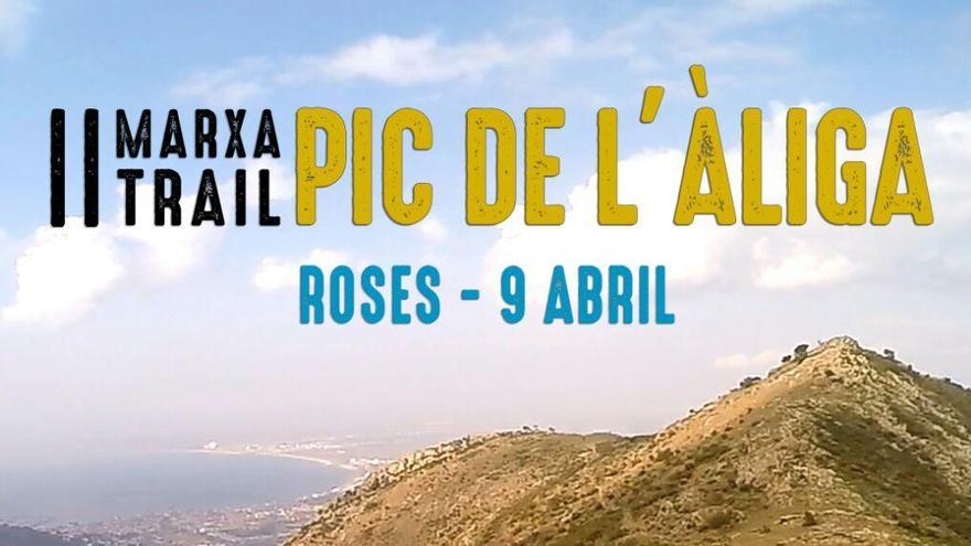 La Pic de l&#039;Àliga, el 9 d&#039;abril a Roses amb rutes de 8 i 20 km per muntanya