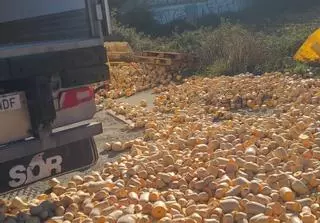 Al menos dos camiones de la Región han sido atacados por los agricultores franceses