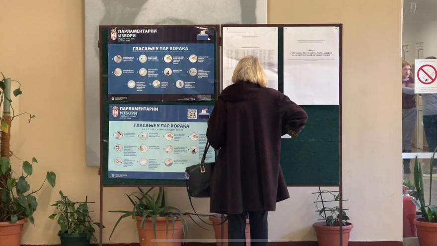 La oposición denuncia fraude electoral en Serbia y Rusia acusa a Occidente de alentar la protesta