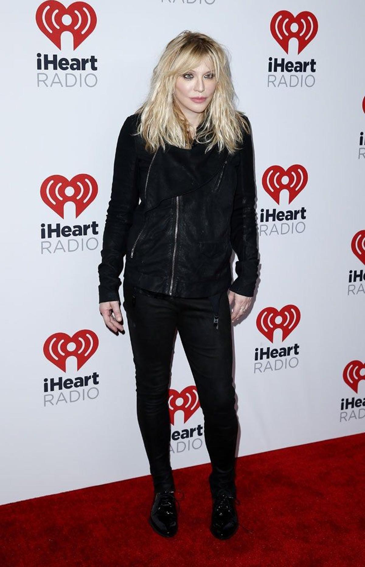 Courtney Love en la alfombra roja del iHeartRadio Festival