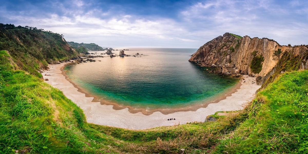 La espectacular playa del Silencio.
