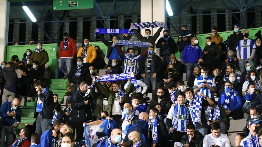 Racing de Ferrol - Deportivo: fuera de la grada visitante estará prohibido lucir los colores blanquiazules