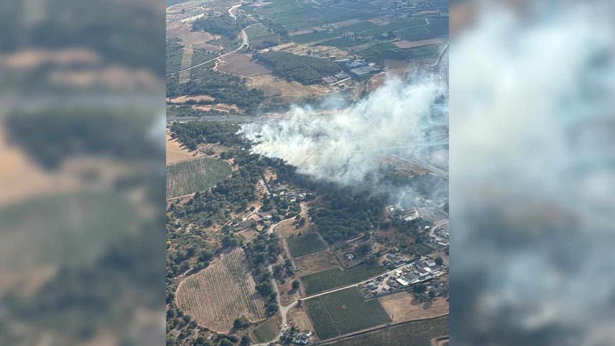 Incendio en Vilafranca del Penedès