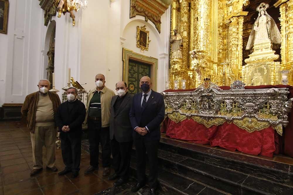 Bendición del nuevo respiradero del paso de la virgen de la Merced