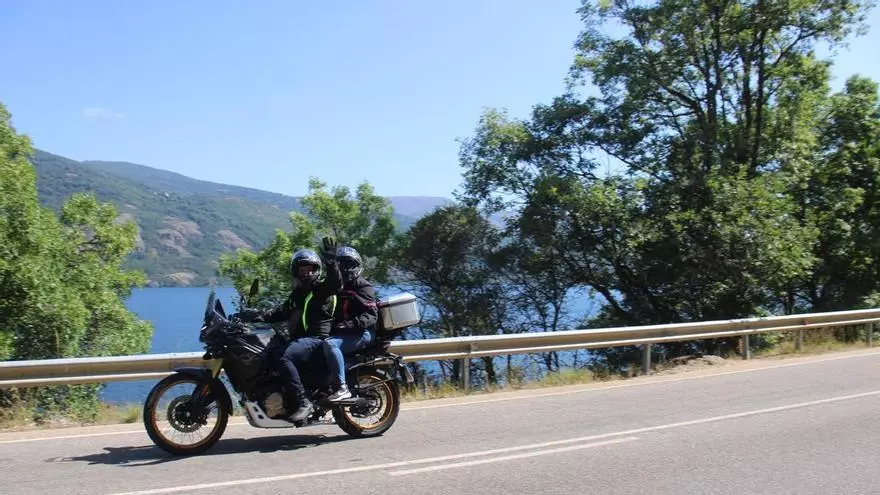 VÍDEO | Revive el paso íntegro de la Concentración Internacional de Motos por el Lago de Sanabria