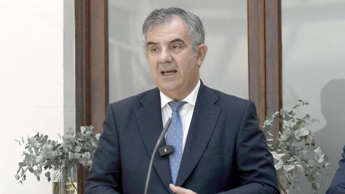 Juan María Vázquez, consejero de Medio Ambiente, Universidades, Investigación y Mar Menor