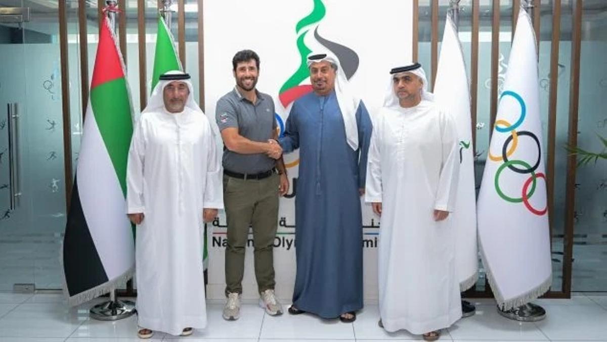Adrián Otaegui ha decidido jugar por los Emiratos Árabes para poder alcanzar los Juegos Olímpicos