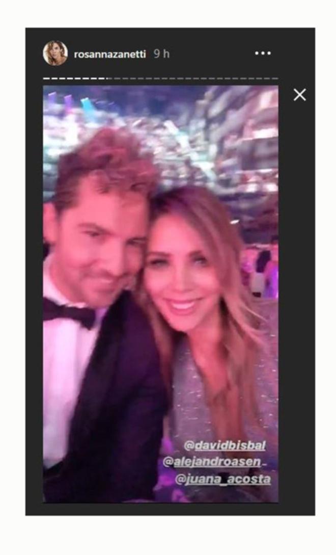 Bisbal y rosanna zanetti