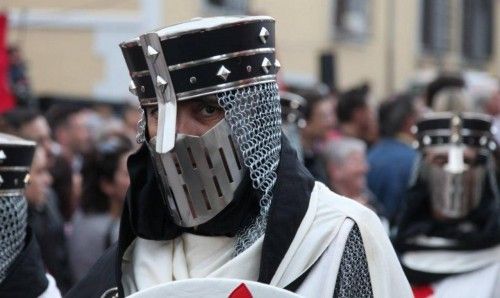 Procesión de bajada en Caravaca de la Cruz