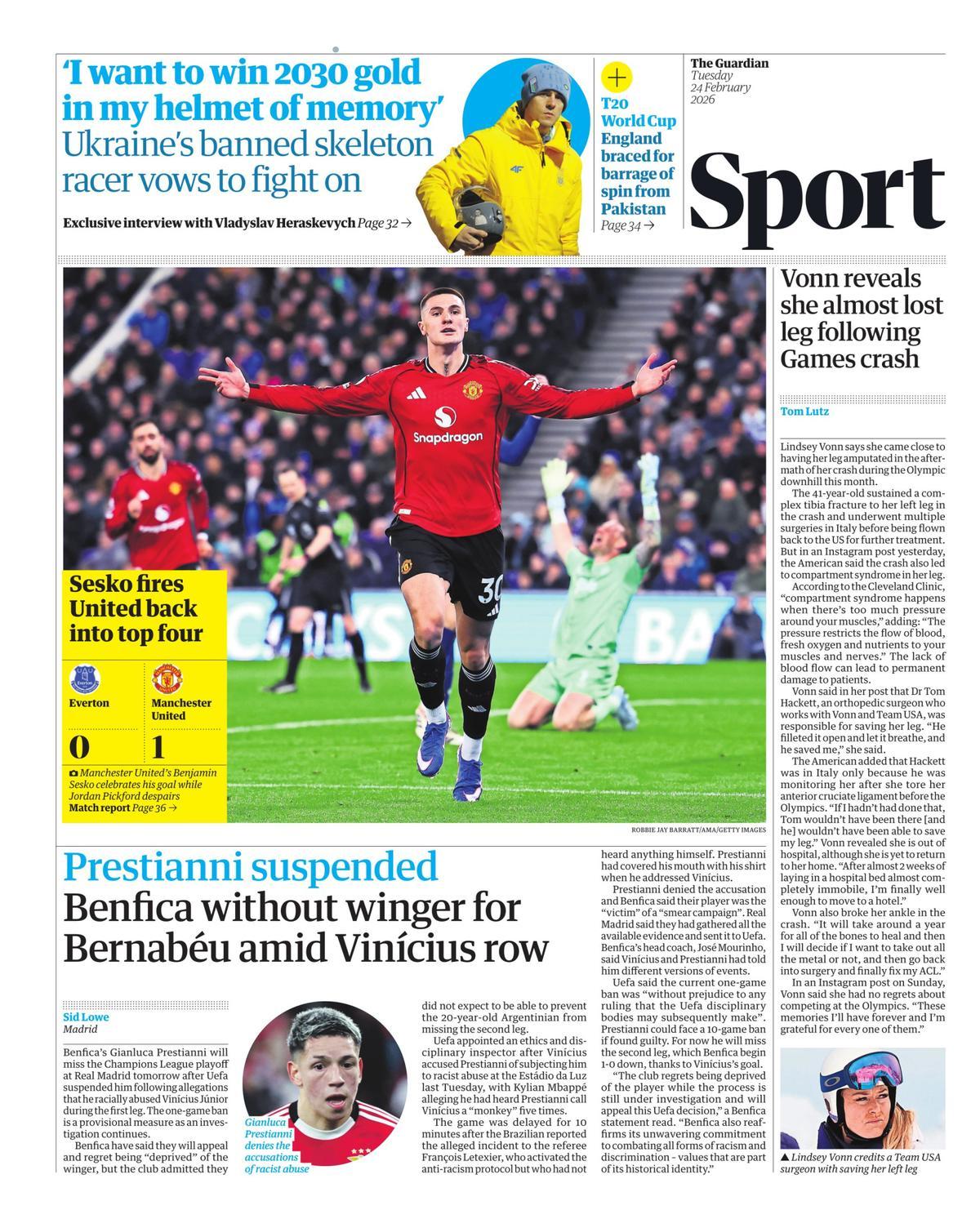 Estas son las portadas de la prensa deportiva de hoy