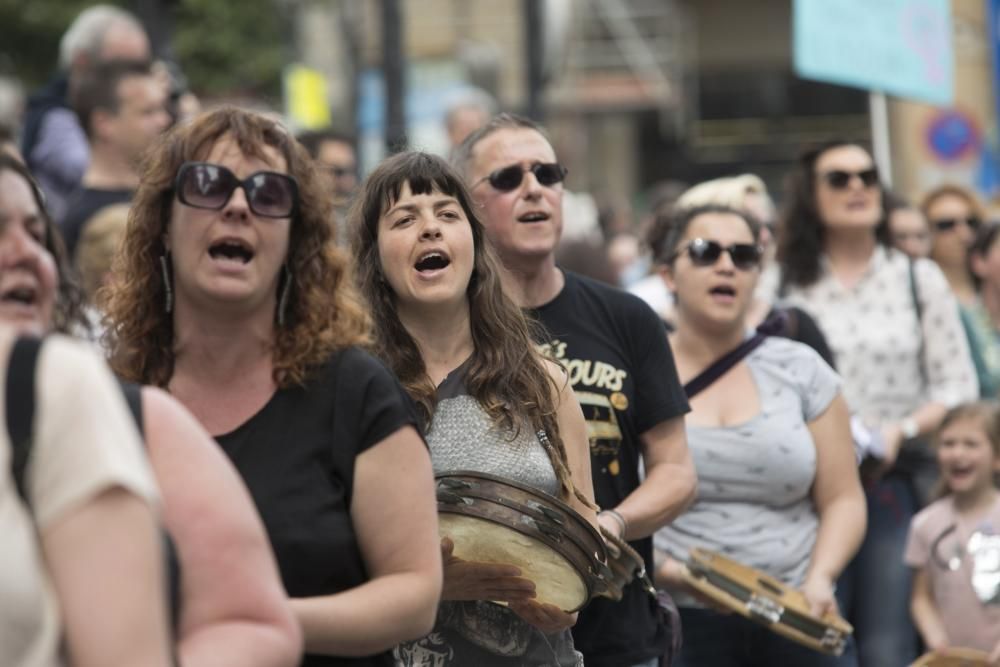 La manifestación, en imágenes