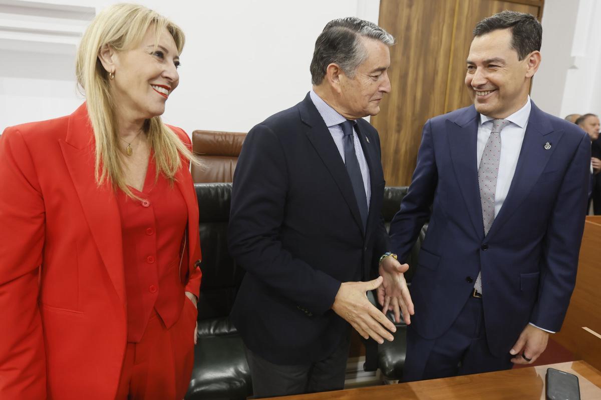 Juanma Moreno, investido presidente de la Junta de Andalucía tras alcanzar un acuerdo con Vox