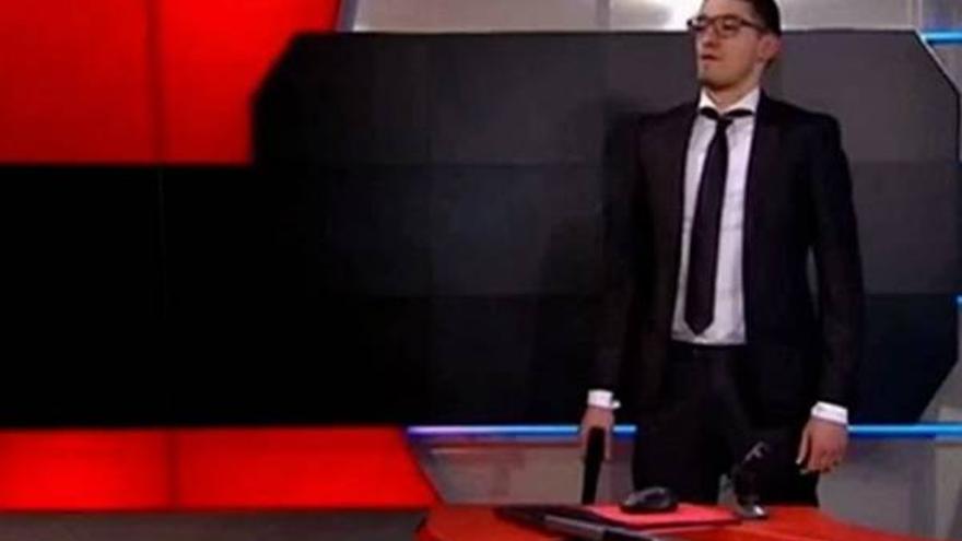 El atacante de la tele holandesa era un estudiante con arma falsa