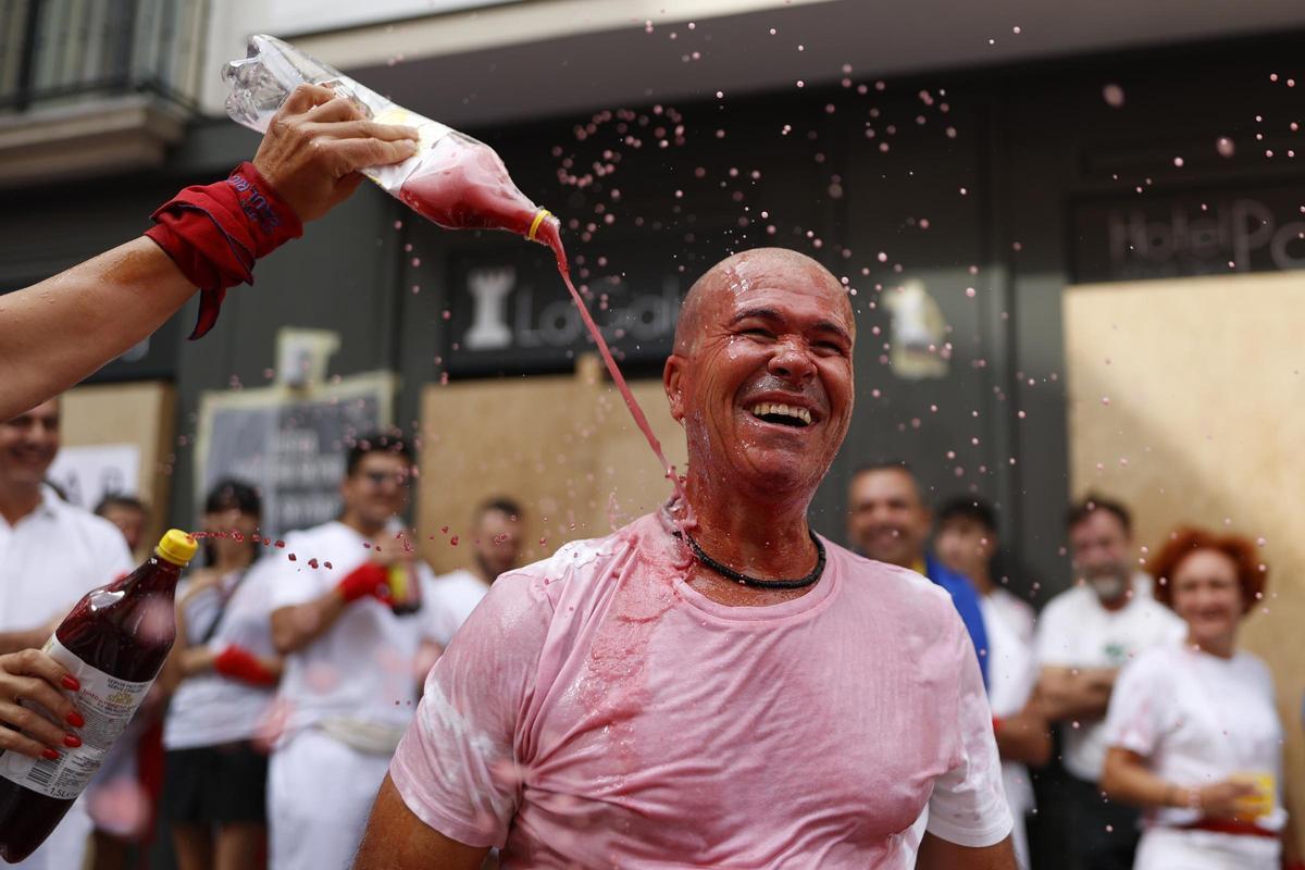El chupinazo de los Sanfermines 2023, en imágenes