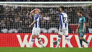 La Real rota y se hunde en Europa