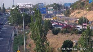 Imagen de los accesos al estadio Metropolitano