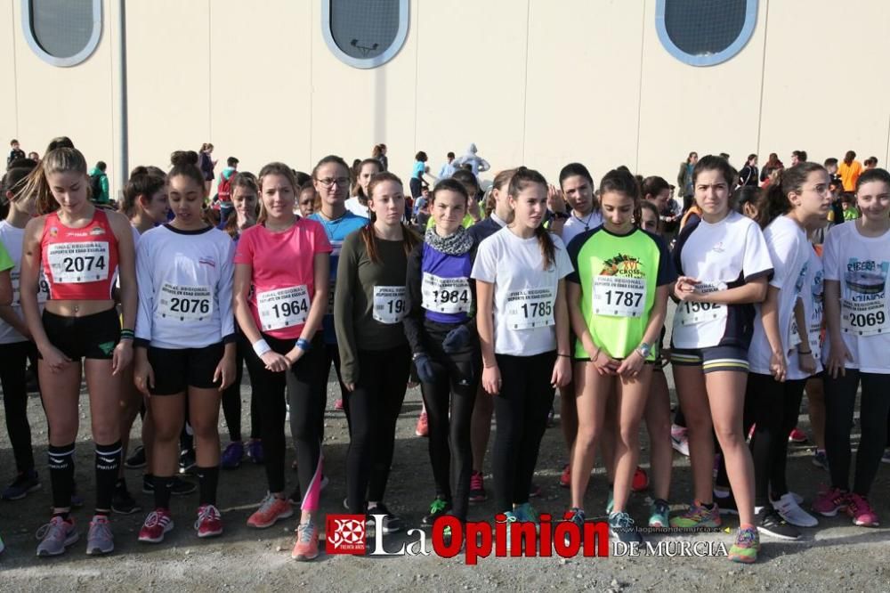 Final Regional de Cross Escolar: cadetes