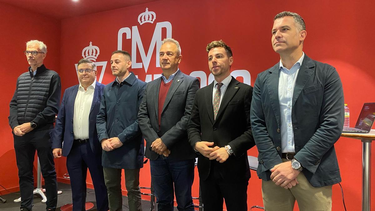 Felipe Moreno en un acto este miércoles en NC.