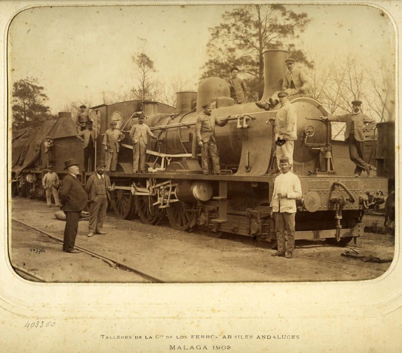 Exposición 'Atención al tren. El ferrocarril en Málaga hace 100 años'